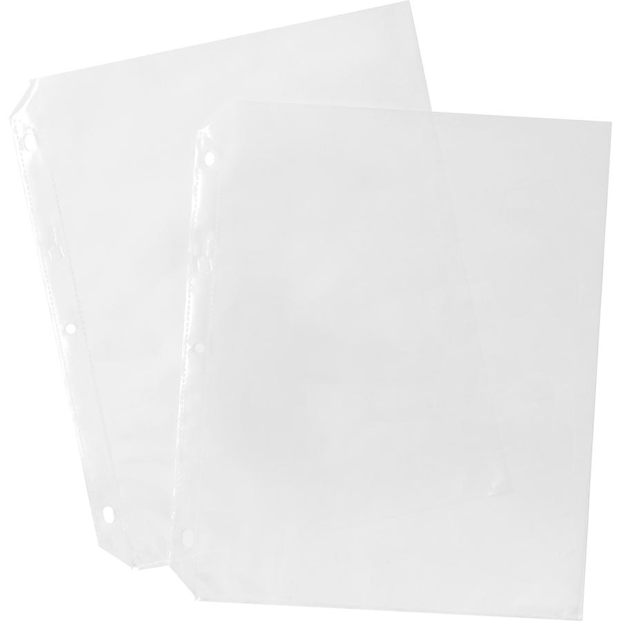 Avery&reg; Non-Glare Heavyweight Sheet Protectors - For Letter 8 1/2" x 11" Sheet - Clear - Polypropylene - 50 / Box. Picture 4