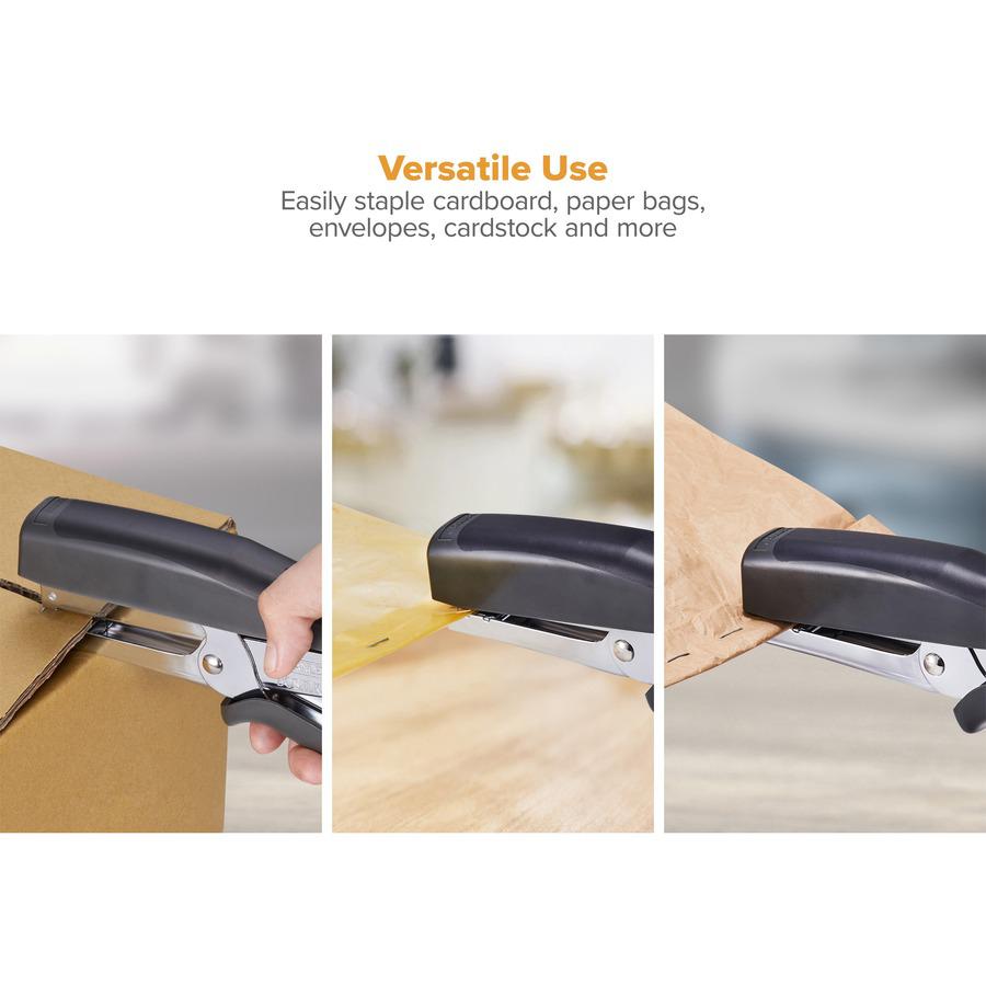Bostitch B8 Xtreme Duty Plier Stapler - 45 of 20lb Paper Sheets Capacity - 210 Staple Capacity - Full Strip - 1/4" , 3/8" Staple Size - 1 Each - Black. Picture 9