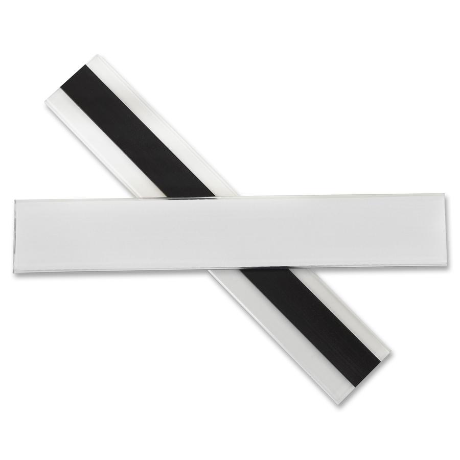 C-Line HOL-DEX Magnetic Shelf/Bin Label Holders - 1-Inch x 6-Inch, 10/BX, 87227. Picture 7