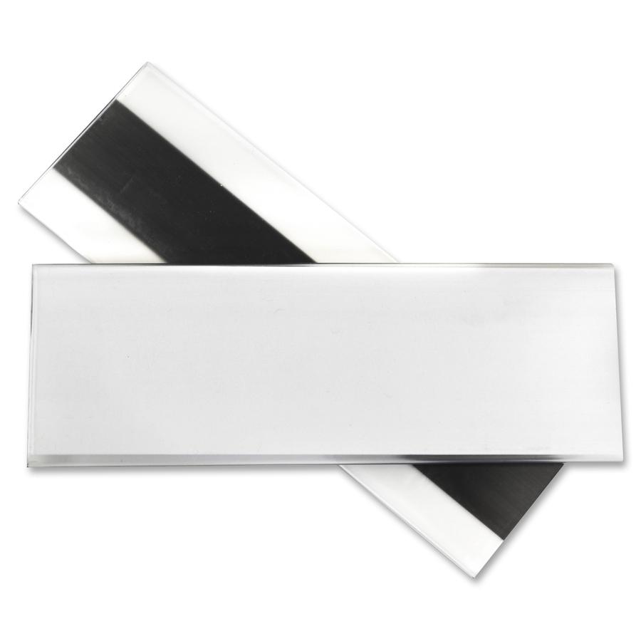 C-Line HOL-DEX Magnetic Shelf/Bin Label Holders - 2-Inch x 6-Inch, 10/BX, 87247. Picture 2
