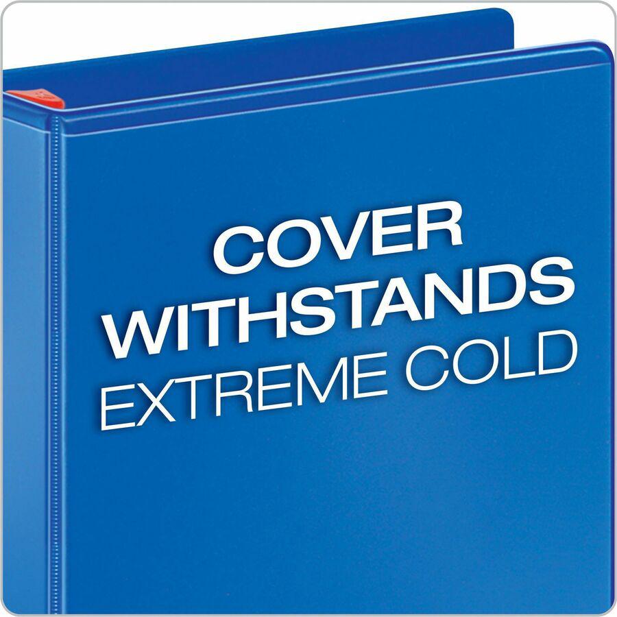 Cardinal Xtralife ClearVue Locking Slant-D Binders - 1" Binder Capacity - Letter - 8 1/2" x 11" Sheet Size - 270 Sheet Capacity - 1" Spine Width - 3 x D-Ring Fastener(s) - 2 Inside Front & Back Pocket. Picture 8