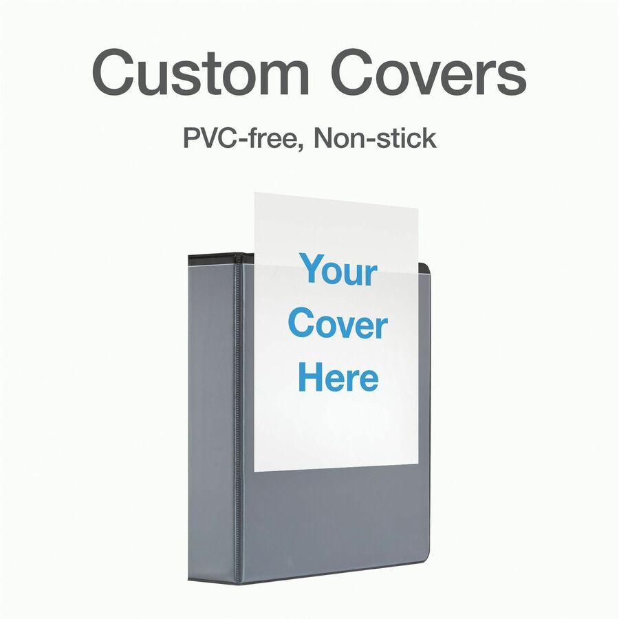 Cardinal Xtralife ClearVue Locking Slant-D Binders - 2" Binder Capacity - Letter - 8 1/2" x 11" Sheet Size - 540 Sheet Capacity - 2 1/2" Spine Width - 3 x D-Ring Fastener(s) - 2 Inside Front & Back Po. Picture 9