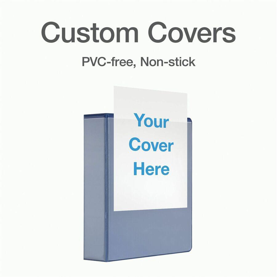 Cardinal Xtralife ClearVue Locking Slant-D Binders - 2" Binder Capacity - Letter - 8 1/2" x 11" Sheet Size - 540 Sheet Capacity - 2 1/2" Spine Width - 3 x D-Ring Fastener(s) - 2 Inside Front & Back Po. Picture 9