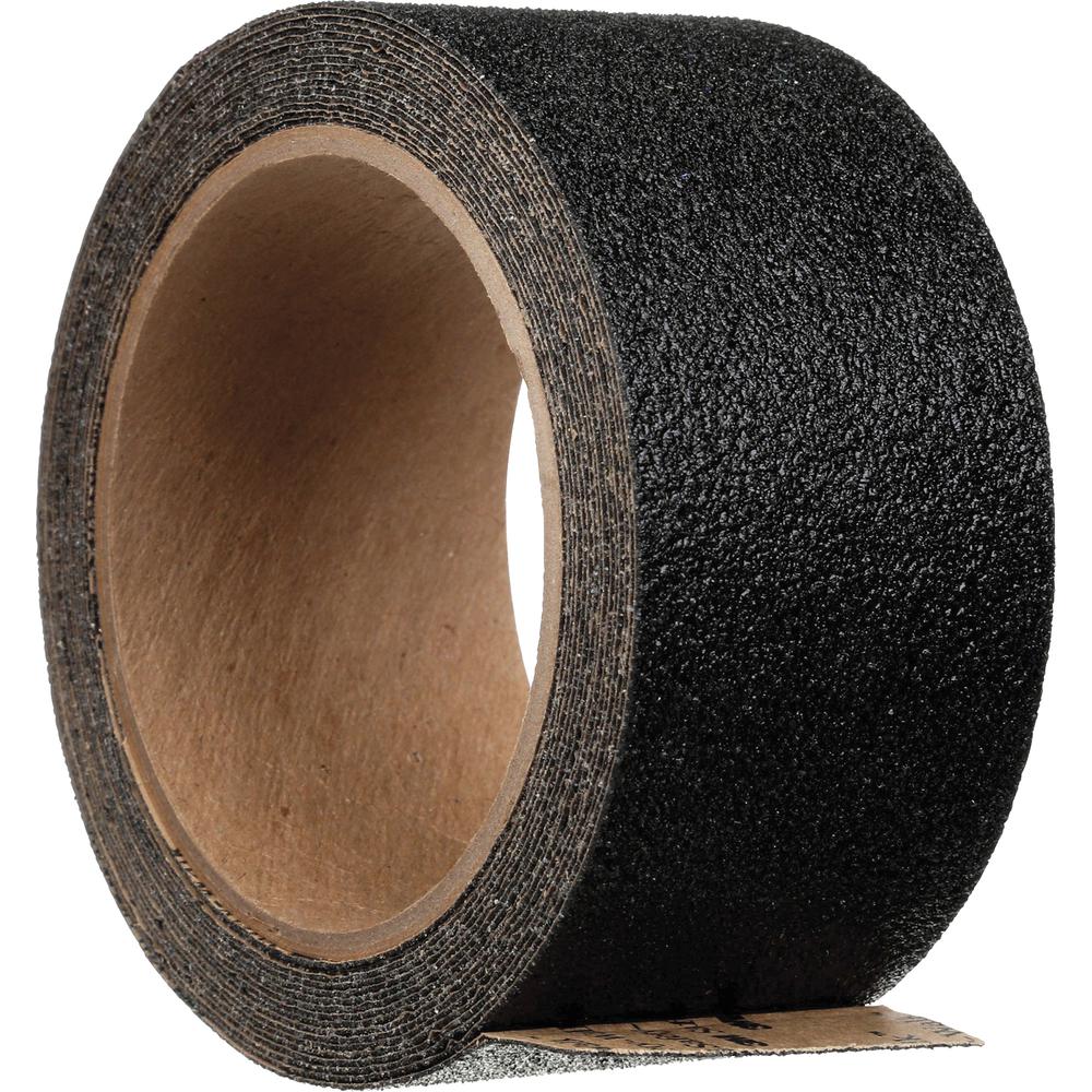 3M Safety Walk Outdoor Tread - 15 ft Length x 2" Width - For Marking - 1 Each - Black. Picture 3