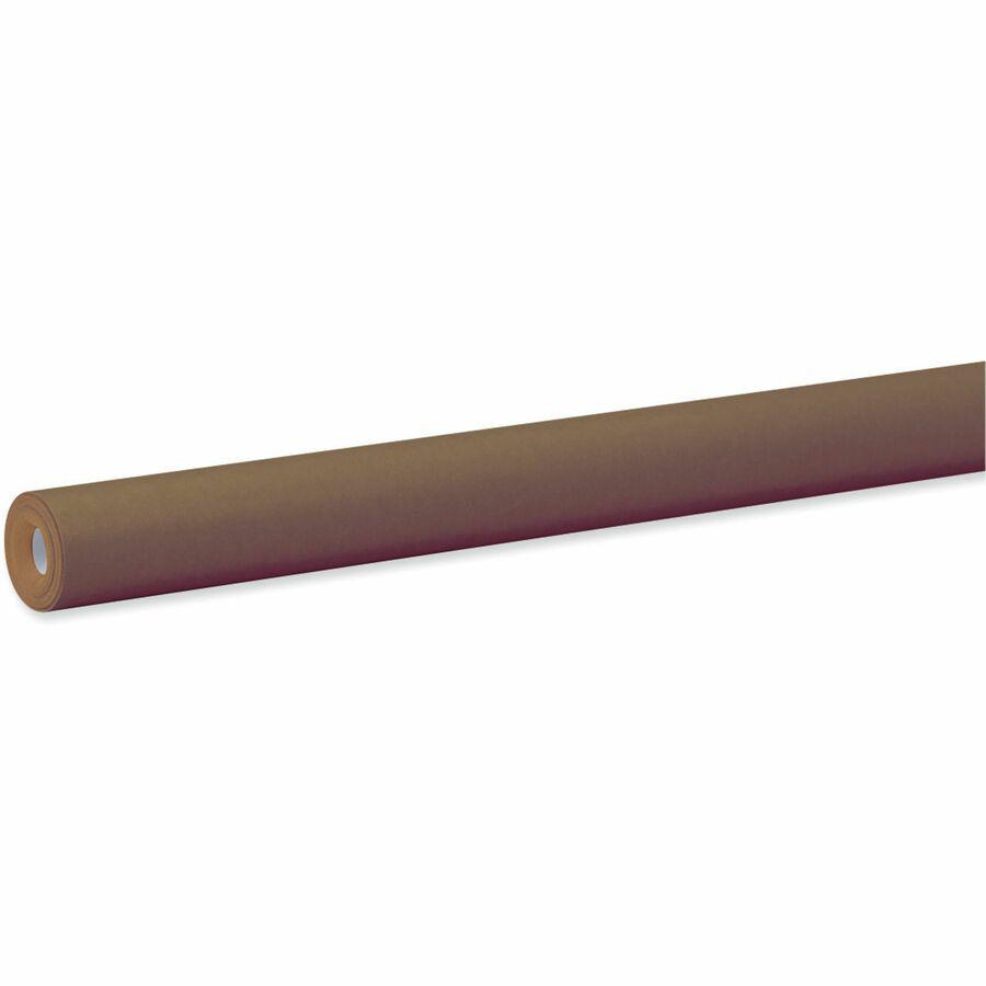 Fadeless Bulletin Board Art Paper - ClassRoom Project, Home Project, Office Project - 48"Width x 50 ftLength - 1 / Roll - Brown. Picture 3