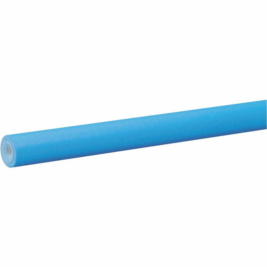 Fadeless Bulletin Board Art Paper - ClassRoom Project, Home Project, Office Project - 48"Width x 50 ftLength - 1 / Roll - Brite Blue. Picture 6