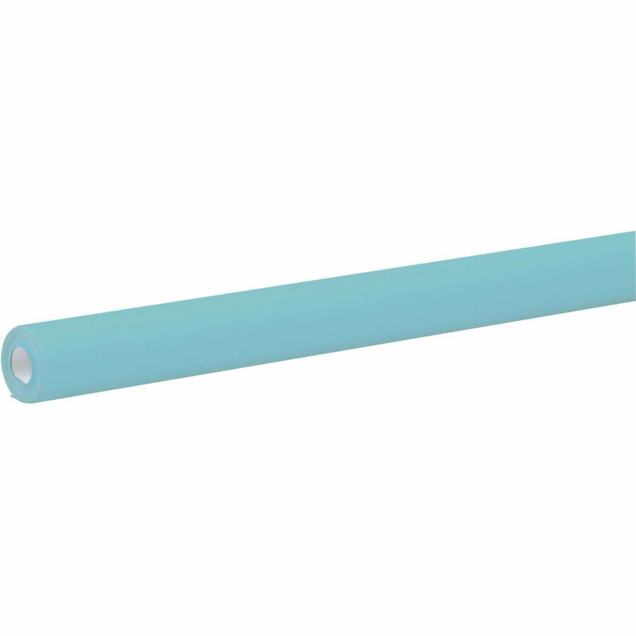 Fadeless Bulletin Board Art Paper - ClassRoom Project, Home Project, Office Project - 48"Width x 50 ftLength - 1 / Roll - Light Blue. Picture 4