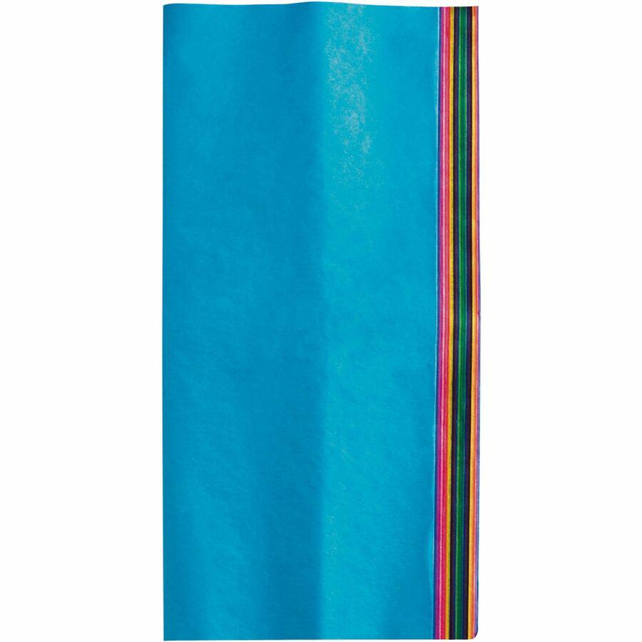 Spectra Art Tissue Paper Assortment - 20" x 30" - Assorted - 100 - 100 / Pack. Picture 6