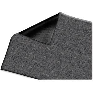 Genuine Joe Soft Step Vinyl Anti-Fatigue Mats - Warehouse - 36" Length x 24" Width x 0.375" Thickness - Vinyl - Black - 1 Each. Picture 2