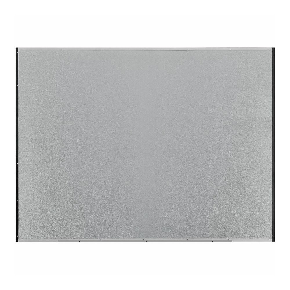 Lorell Signature Series Magnetic Dry-erase Markerboard - 48" (4 ft) Width x 36" (3 ft) Height - Porcelain Surface - Silver, Ebony Frame - Magnetic - 1 Each. Picture 5