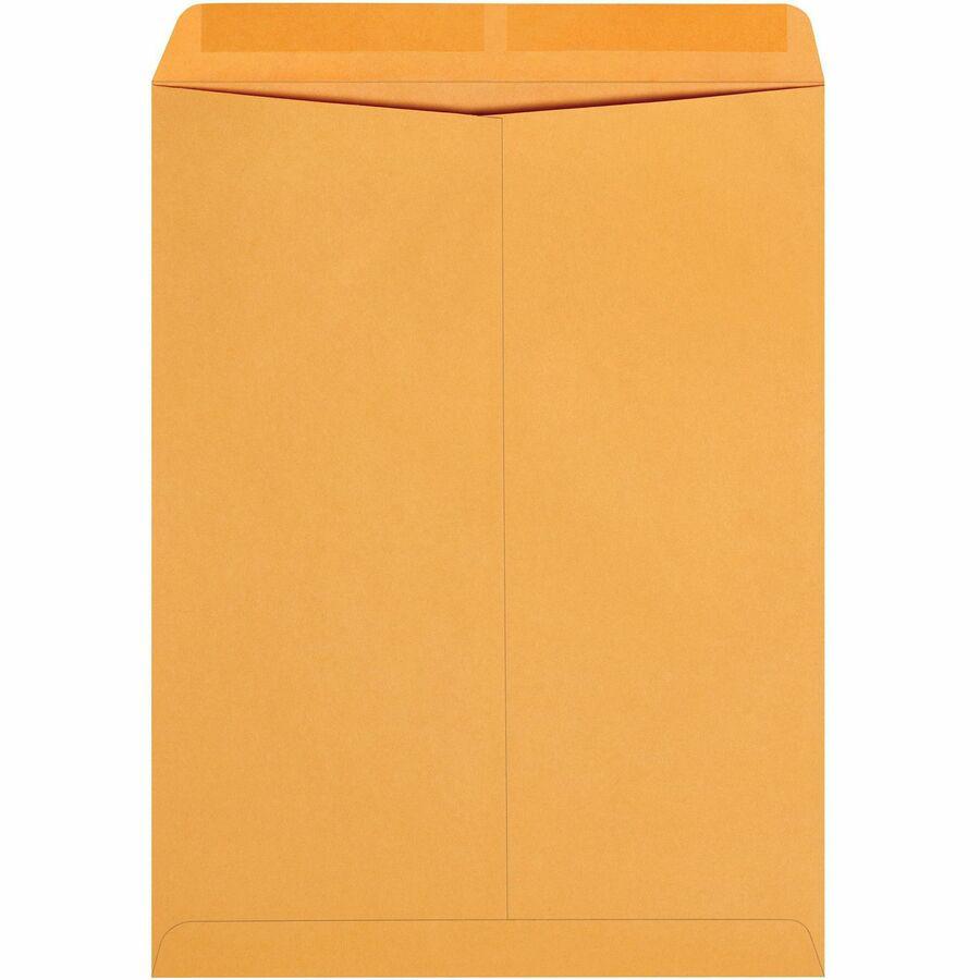 Quality Park 11-1/2 x 14-1/2 Heavyweight Catalog Mailing Envelopes - Catalog - 11 1/2" Width x 14 1/2" Length - 28 lb - Gummed - Kraft - 250 / Box - Brown Kraft. Picture 5