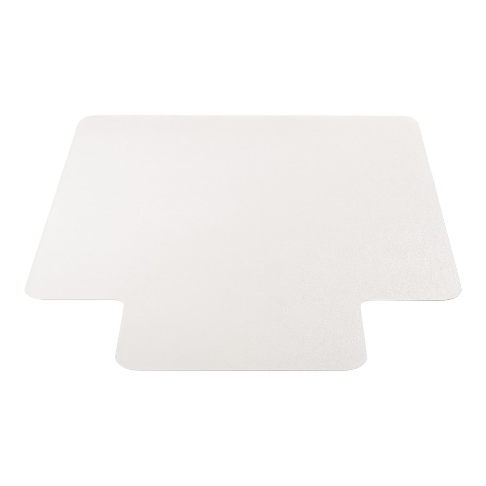 Lorell Lipped Chair Mat for Hard Floors - 48" x 60" - Hard Floor, Wood Floor, Vinyl Floor, Tile Floor - 60" Length x 48" Width x 60" Depth x 0.095" Thickness - Lip Size 12" Length x 25" Width - Vinyl . Picture 11