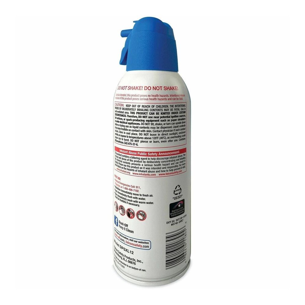 Dust-Off Air Duster - For Computer Equipment, Printer Accessories - 12 fl oz. Picture 7