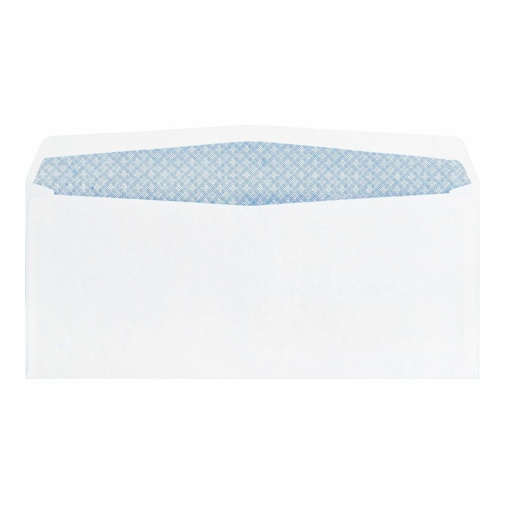 Business Source No. 9 Double Window Invoice Envelopes - Double Window - #9 - 8 7/8" Width x 3 7/8" Length - 24 lb - White - 500 / Box. Picture 10