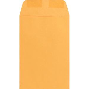Business Source Durable Kraft Catalog Envelopes - Catalog - 6" Width x 9" Length - 24 lb - Gummed - Kraft - Kraft - 500 / Box. Picture 7