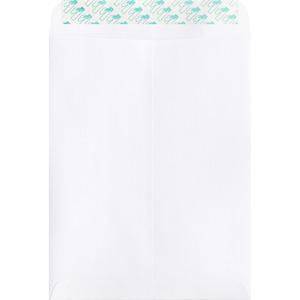 Business Source Self Sealing Catalog Envelope - Catalog - 9" Width x 12" Length - 28 lb - Peel & Seal - White - Wove - 100 / Box. Picture 10