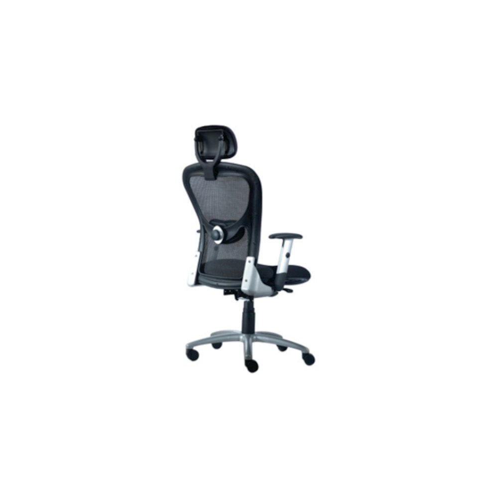 9 to 5 Seating Strata 1580 High Back Executive Chair - Lead Seat Color - Polyester Seat Material - 5-star Base - 1 Each. Picture 3