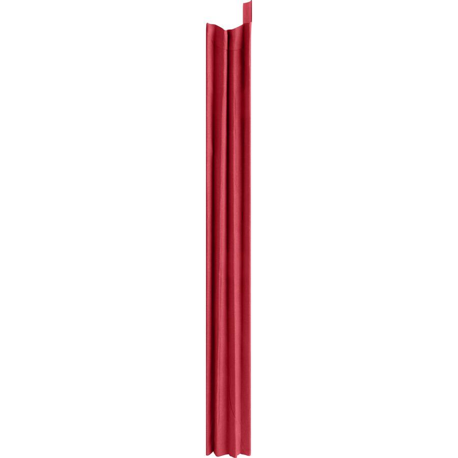 Nature Saver Letter Yes Classification Folder - 8 1/2" x 11" - End Tab Location - 2 Divider - 25 pt. - Fiberboard - Bright Red - 100% Recycled - 10 / Box. Picture 11