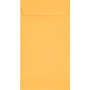 Business Source Little Coin No. 7 Kraft Envelopes - Coin - #7 - 3 1/2" Width x 6 1/2" Length - 28 lb - Gummed - Brown Kraft - Kraft - 500 / Box. Picture 11