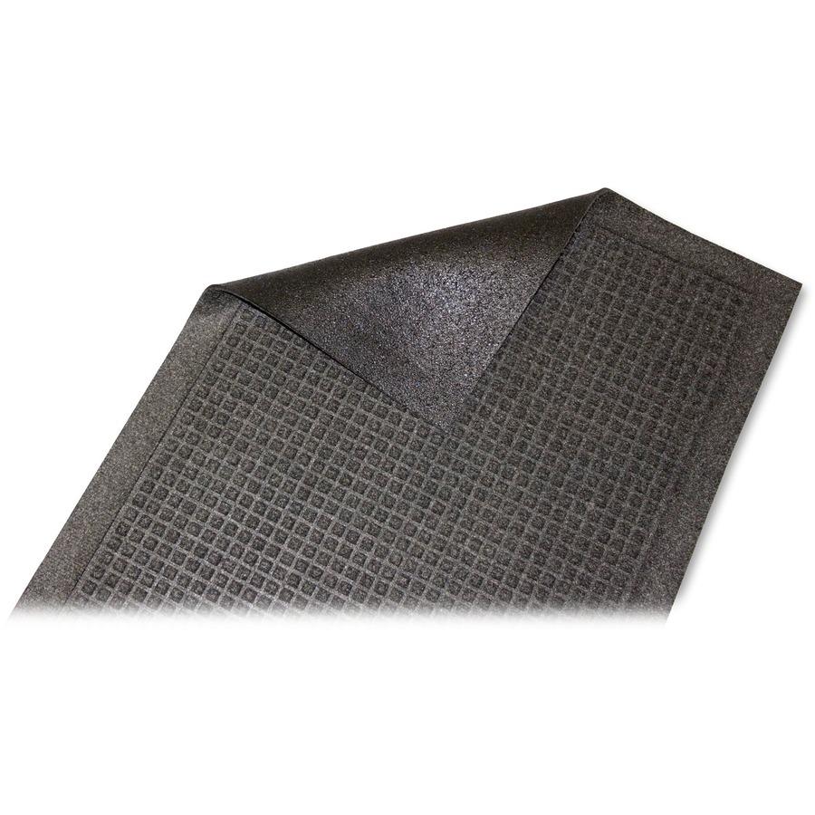 Guardian Floor Protection EcoGuard Floor Mat - Indoor, Outdoor, Carpeted Floor, Hard Floor - 36" Length x 24" Width - Rectangular - Rubber - Charcoal - 1Each. Picture 5