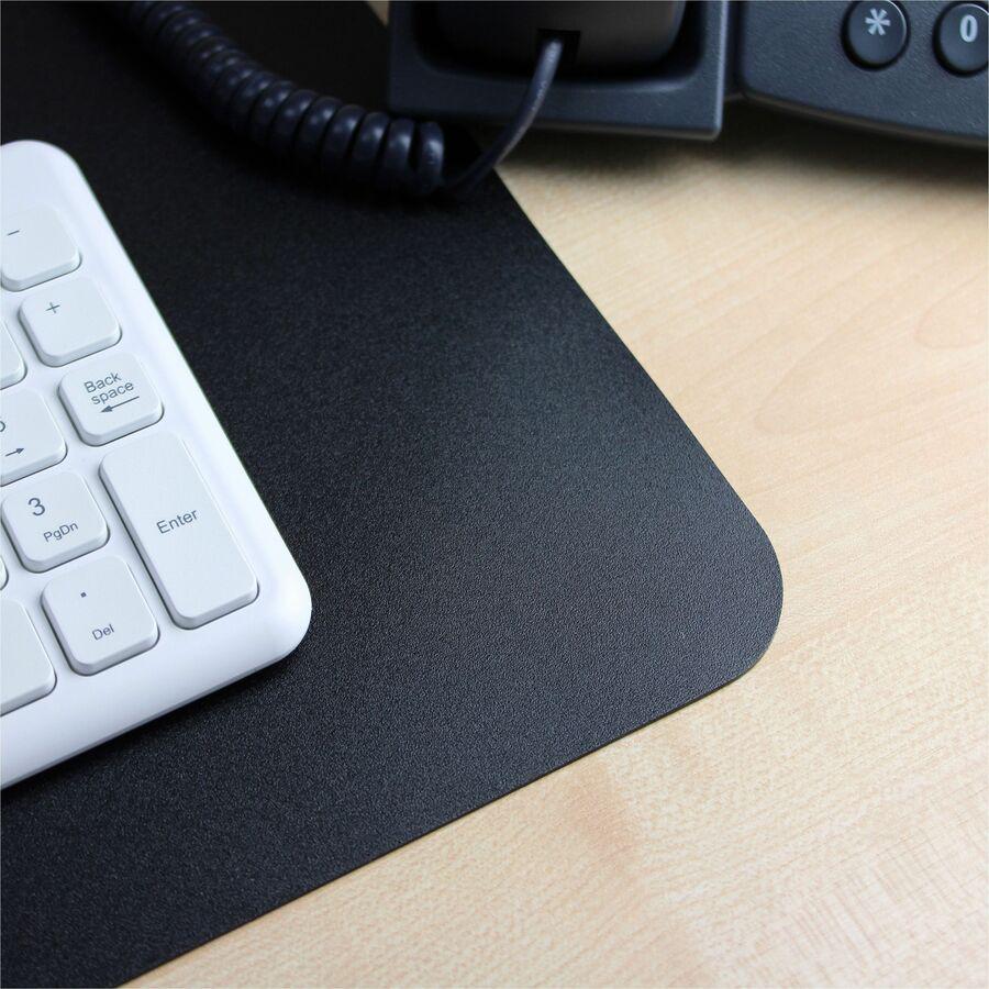 Lorell Desk Pad - Rectangular - 36" Width x 20" Depth - Black. Picture 10