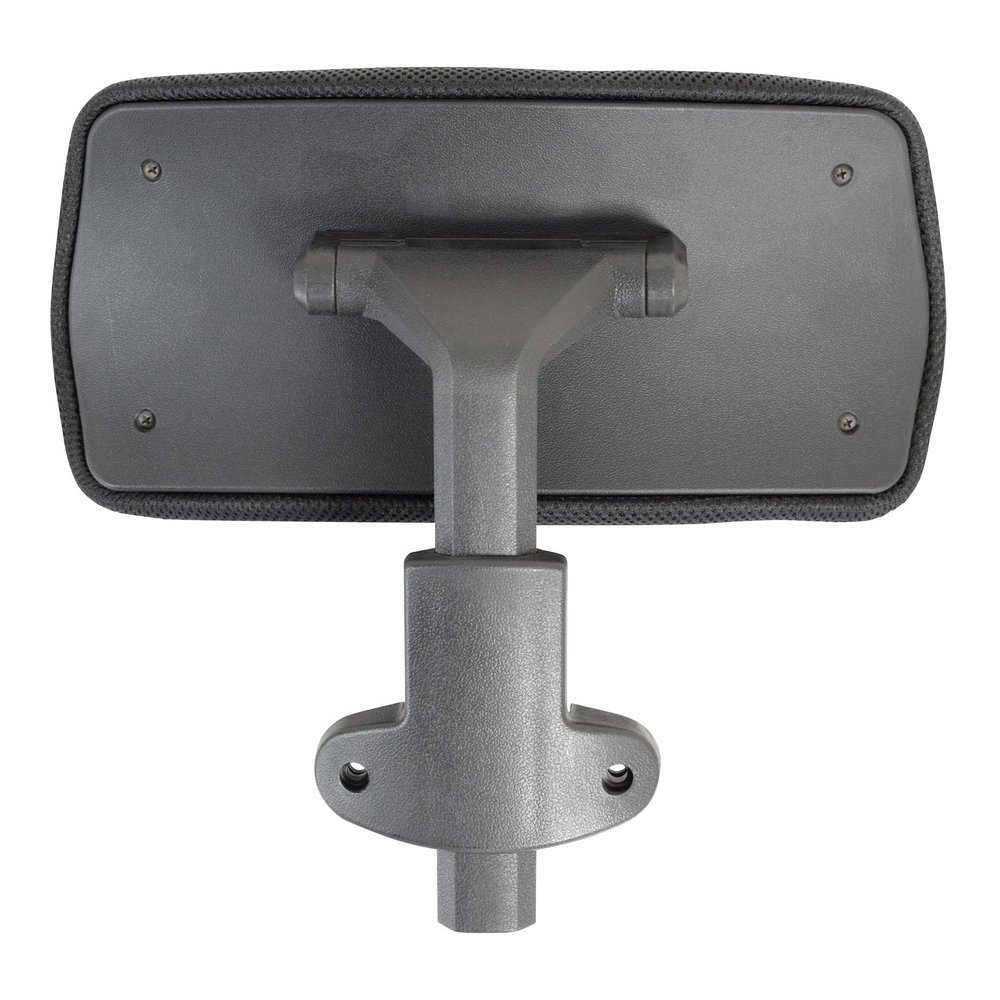 Lorell Ergomesh Executive Chair Headrest - Black - 1 Each. Picture 7