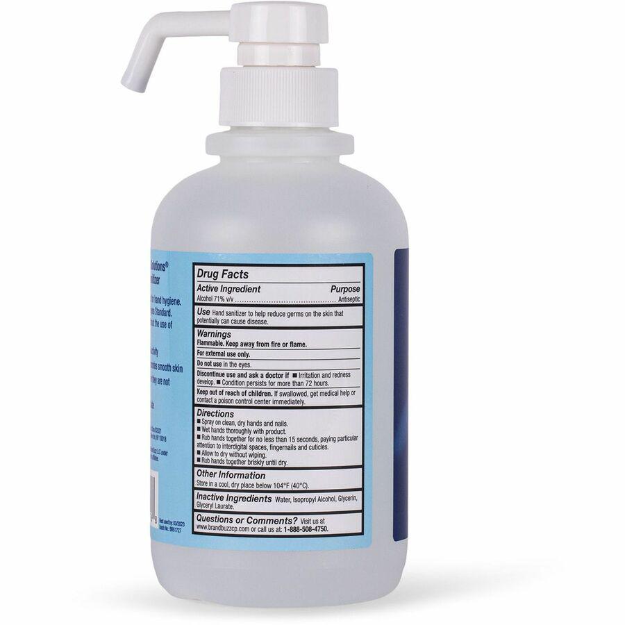 Clorox Commercial Solutions Hand Sanitizer - 16.9 fl oz (500 mL) - Pump Bottle Dispenser - Kill Germs - Hand - Moisturizing - Clear - Non-sticky, Non-greasy - 12 / Carton. Picture 4