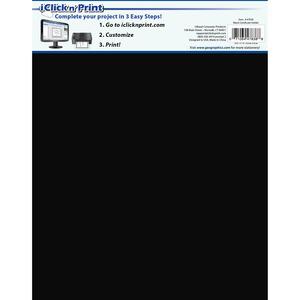 Geographics Recycled Certificate Holder - Black - 30% Recycled - 5 / Pack. Picture 5