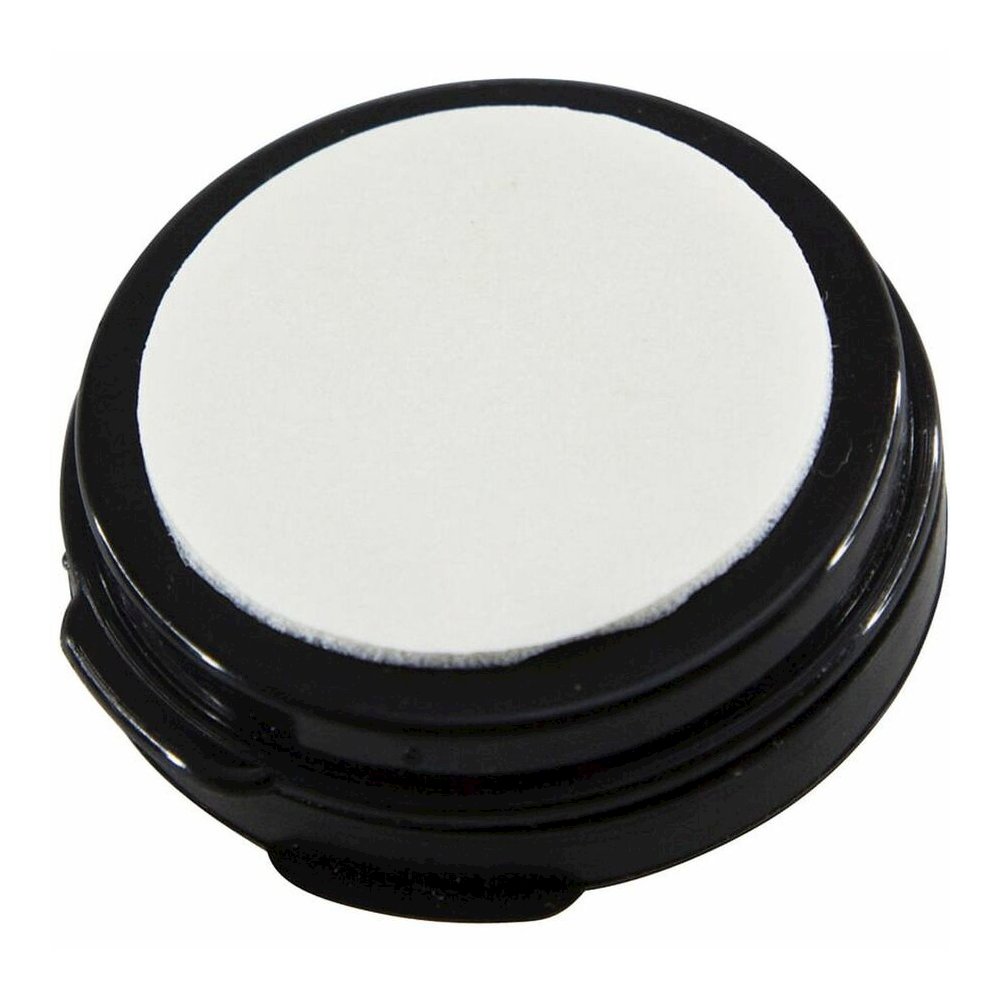 SICURIX Adhesive Fingerprint Ink Pads - 0.5" Height x 1.5" Width x 1.5" Depth - Black Ink - Black - 12 / Carton. Picture 6