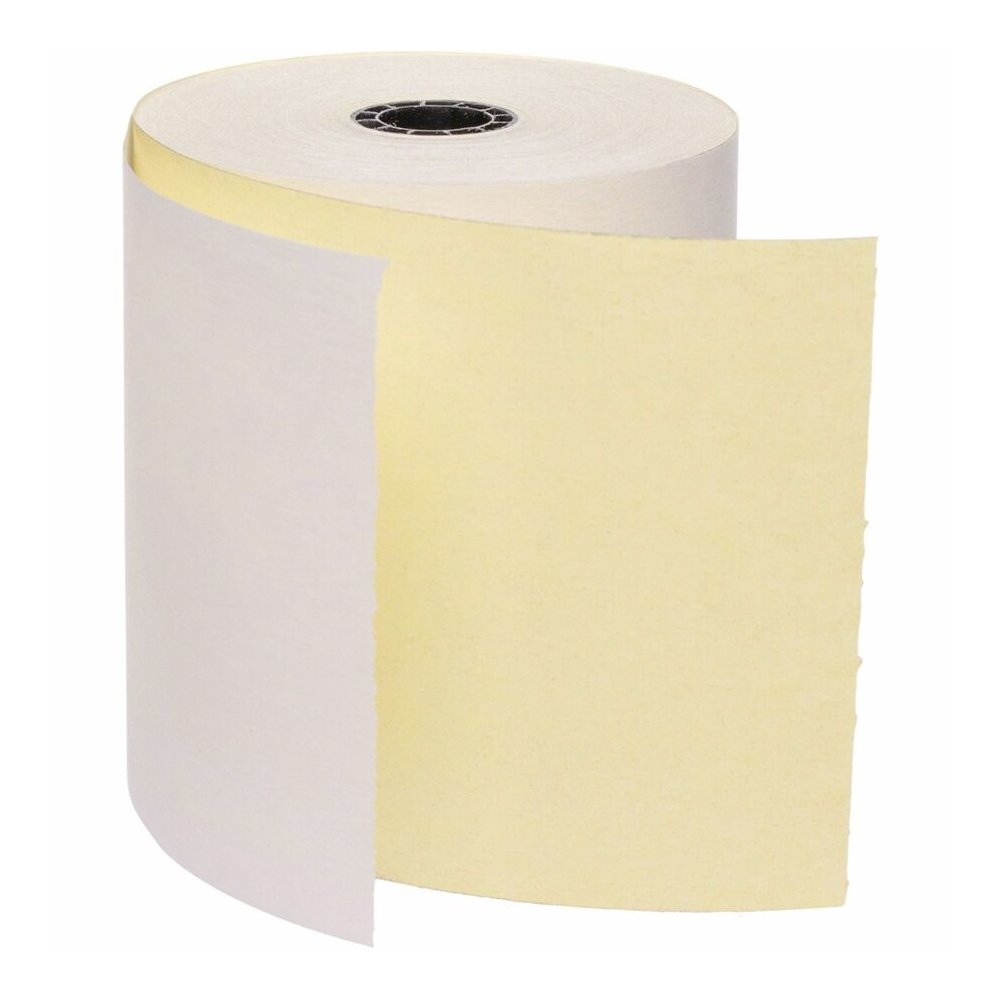Business Source 2-part Carbonless Cash Register Rolls - 3" x 90 ft - Sustainable Forestry Initiative (SFI) - White - 50 / Carton. Picture 9