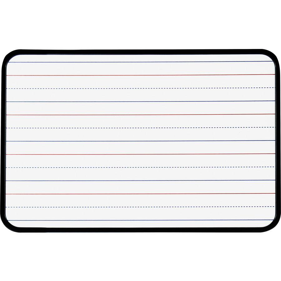 Sparco Dry-erase Lap Boards - 11" (0.9 ft) Width x 8" (0.7 ft) Height - White Surface - Plastic Frame - Rectangle - Magnetic - 1 Box. Picture 5