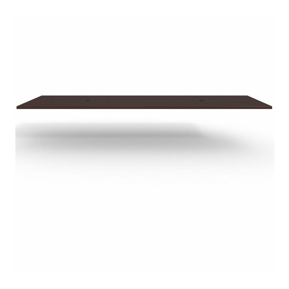 Lorell Prominence 2.0 Rectangular Conference Tabletop - Mahogany Rectangle, Laminated Top - 72" Table Top Width x 48" Table Top Depth x 1.50" Table Top Thickness - Conferencing, Office - Assembly Requ. Picture 9