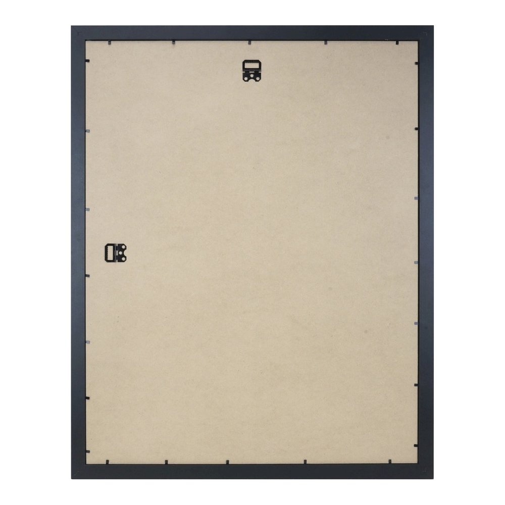 Lorell Solid Wood Poster Frame - 22" x 28" Frame Size - Rectangle - Horizontal, Vertical - Black - 1 Each. Picture 4