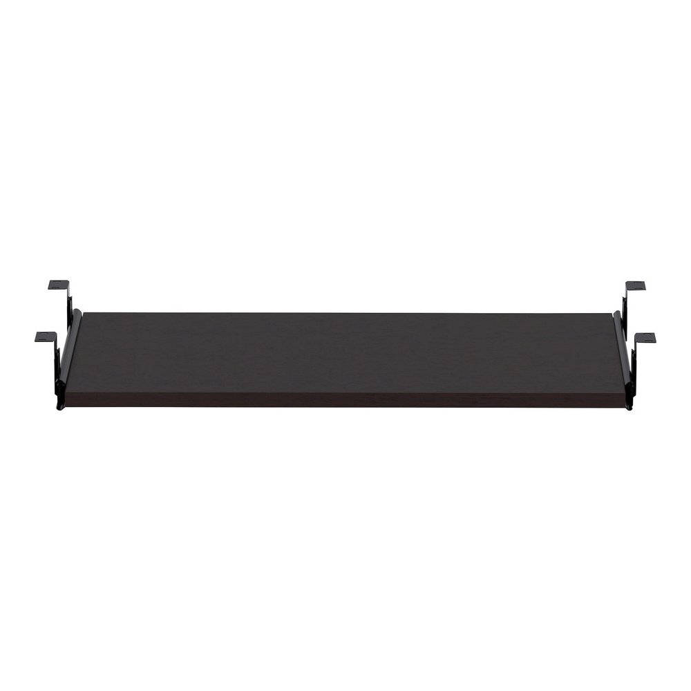 Lorell Universal Keyboard Tray - 0.7" Height x 26" Width x 15" Depth - Finish: Espresso - Durable, Pull-out Tray - For Desk, Keyboard - 1 Each. Picture 7