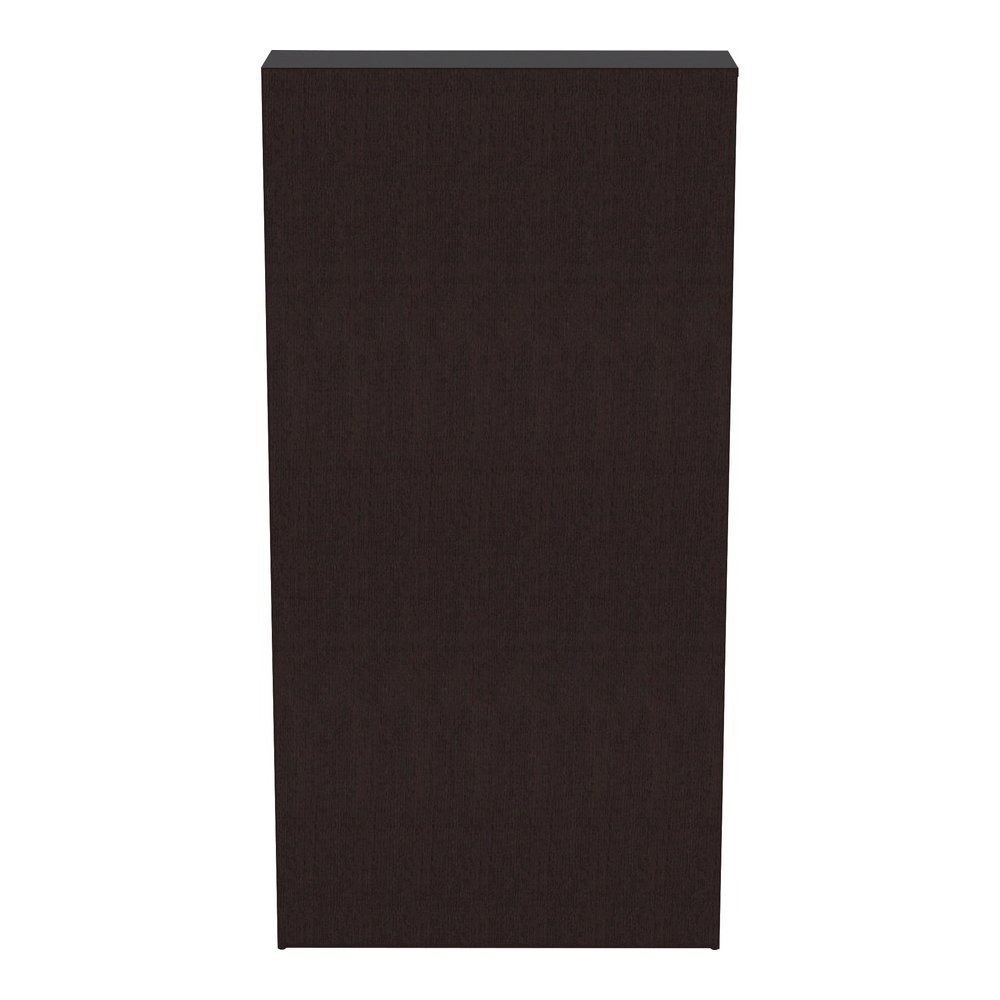 Lorell Laminate Bookcase - 0.7" Thickness Shelf, 72" Height x 36" Width x 12" Depth - 6 Shelve(s) - 5 Adjustable Shelf(ves) - Square Edge - Material: Thermofused Laminate (TFL) - Finish: Espresso - St. Picture 7