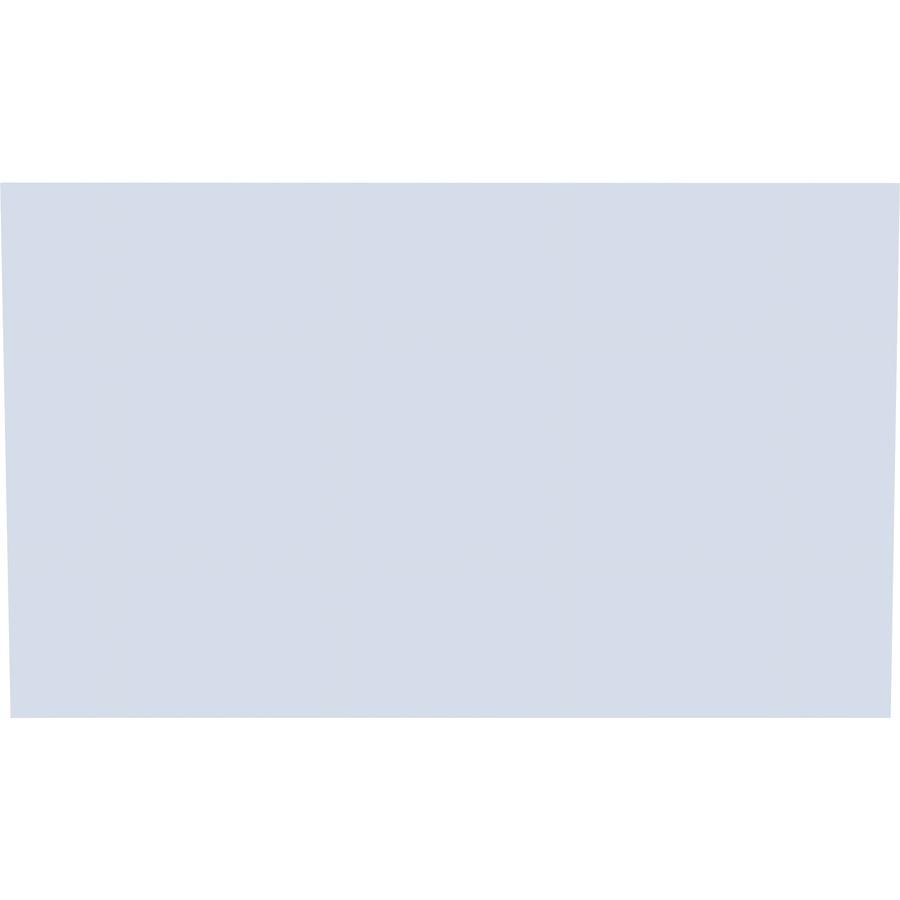 Lorell Adaptable Panel Divider - 24" Width x 2" Height x 37" Depth - Aluminum, Acrylic - White - 1 Each. Picture 7