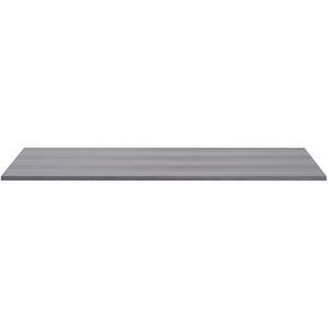 Lorell Revelance Conference Rectangular Tabletop - Rectangle - 1" Height x 71.6" Width x 47.3" Depth x 1" Thickness - Material: Laminate - Finish: Weathered Charcoal - 1 Each. Picture 7