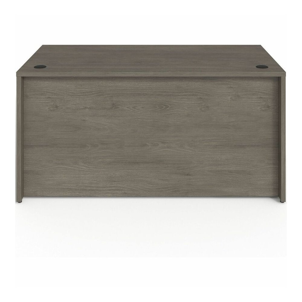 Lorell Prominence 2.0 Left-Pedestal Desk - Rectangle - 29" Height x 60" Width x 30" Depth, 1" Thickness Top - Total Drawer(s): 3 - Single Pedestal on Left Side - Band Edge - Material: Particleboard - . Picture 7