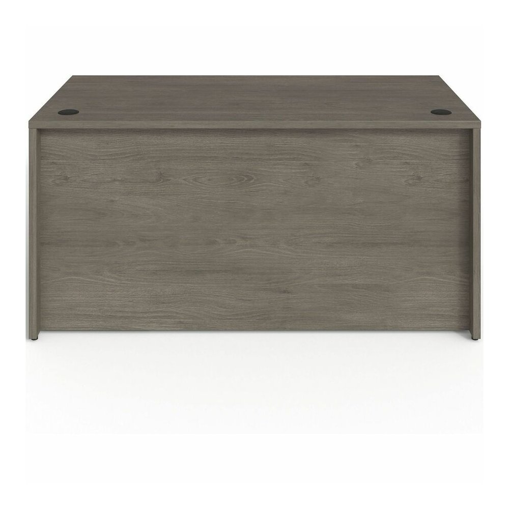 Lorell Prominence 2.0 Right-Pedestal Desk - Rectangle - 29" Height x 60" Width x 30" Depth, 1" Thickness Top - Total Drawer(s): 3 - Single Pedestal on Right Side - Band Edge - Material: Particleboard . Picture 7