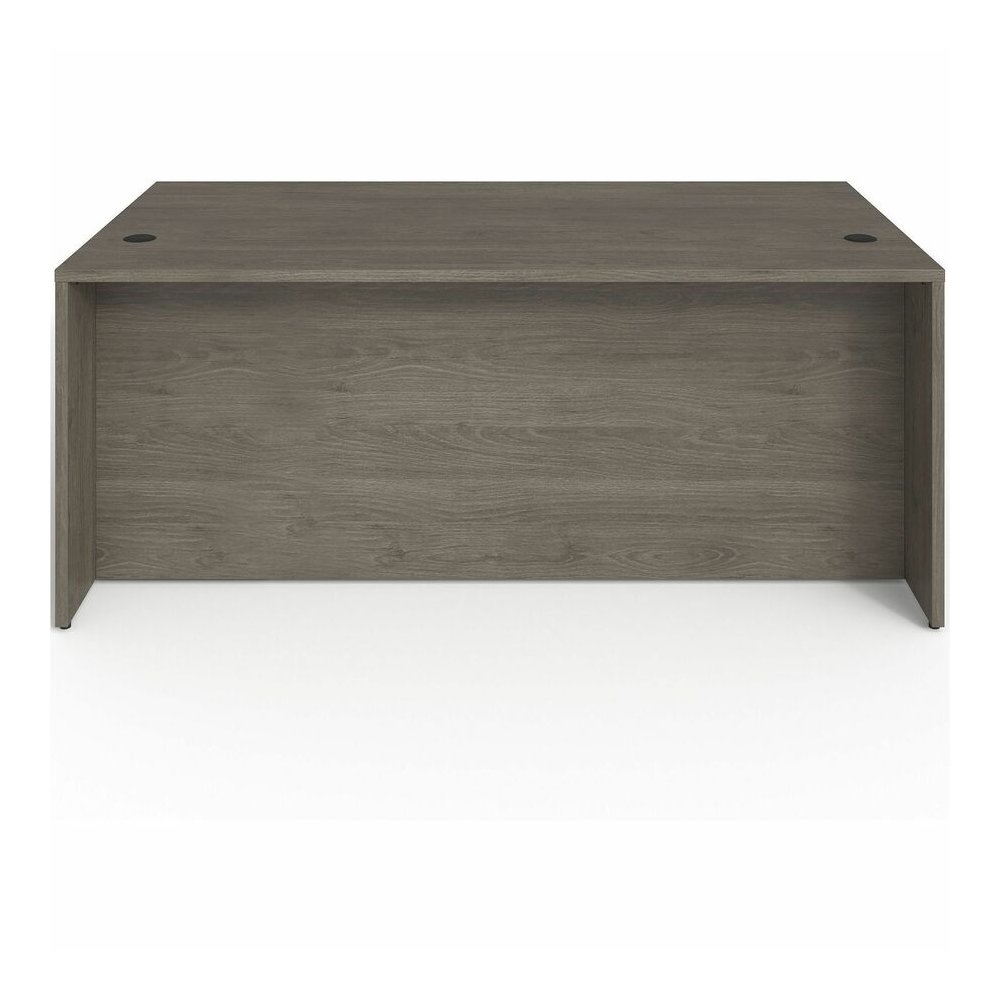 Lorell Prominence 2.0 Right-Pedestal Desk - Rectangle - 29" Height x 72" Width x 36" Depth, 1" Thickness Top - Total Drawer(s): 3 - Single Pedestal on Right Side - Band Edge - Material: Particleboard . Picture 10