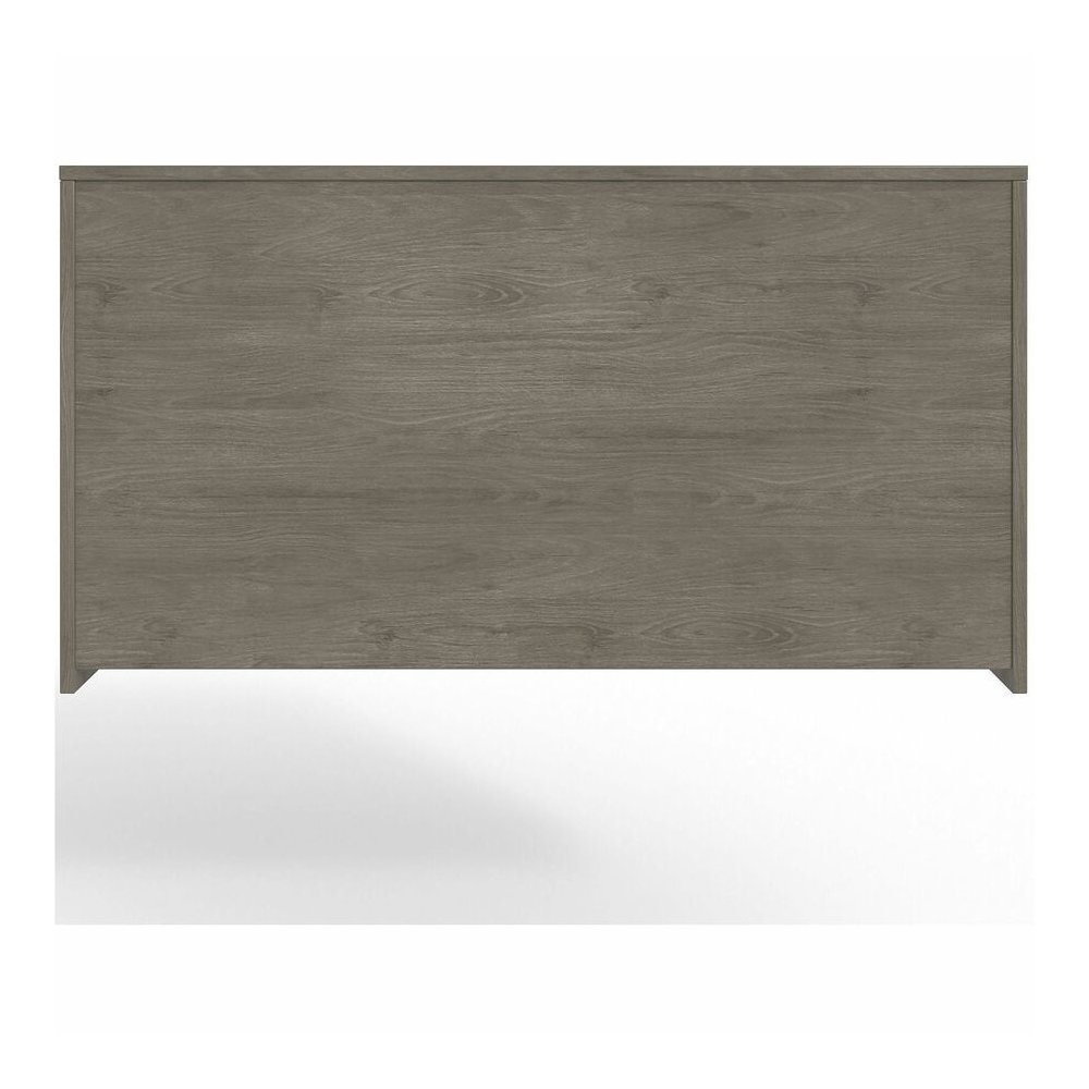 Lorell Prominence 2.0 Hutch - Rectangle - 39" Height x 66" Width x 16" Depth - 4 Door(s) - Material: Particleboard - Finish: Gray Elm, Thermofused Melamine (TFM), Laminate - Mar Resistant, Burn Resist. Picture 9