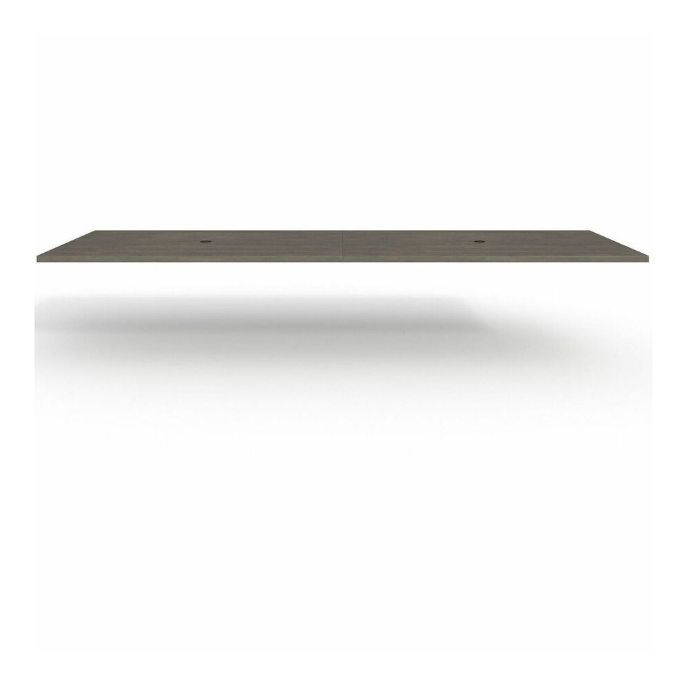 Lorell Prominence 2.0 Rectangular Conference Tabletop - Rectangle - 72" Width x 48" Depth, x 1.5" Thickness Top - Material: Particleboard - Finish: Gray Elm - Laminated, Durable, Mar Resistant, Burn R. Picture 9