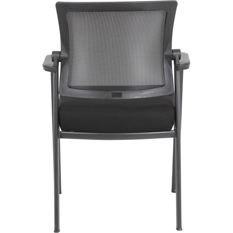 Boss Mesh 4-Legged Guest Chair - Black Seat Color - Black Back Color - Mesh Back Material - Tubular Steel Frame Material - Four-legged Base - 1 Carton. Picture 8
