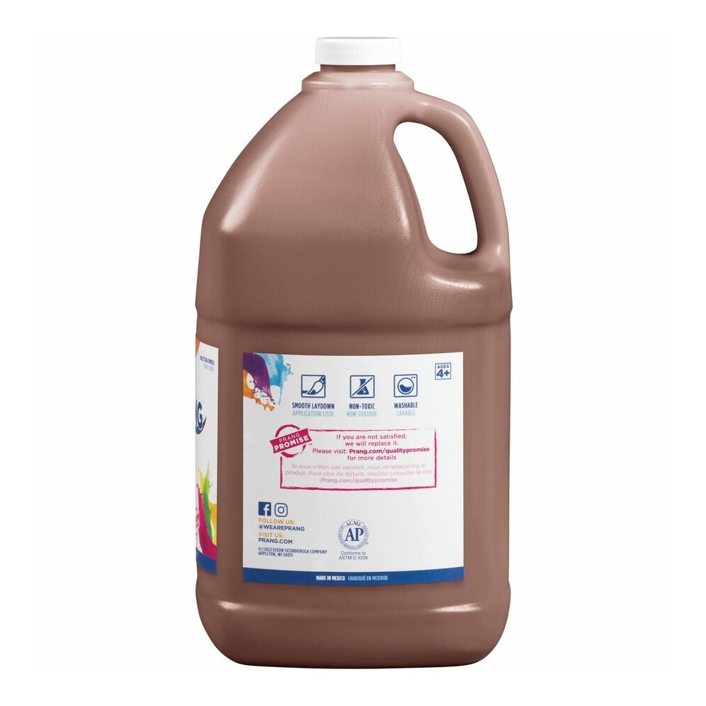 Prang Washable Tempera Paint - 1 Color(s) - Brown - 1 gal - Washable - 1 Each. Picture 5