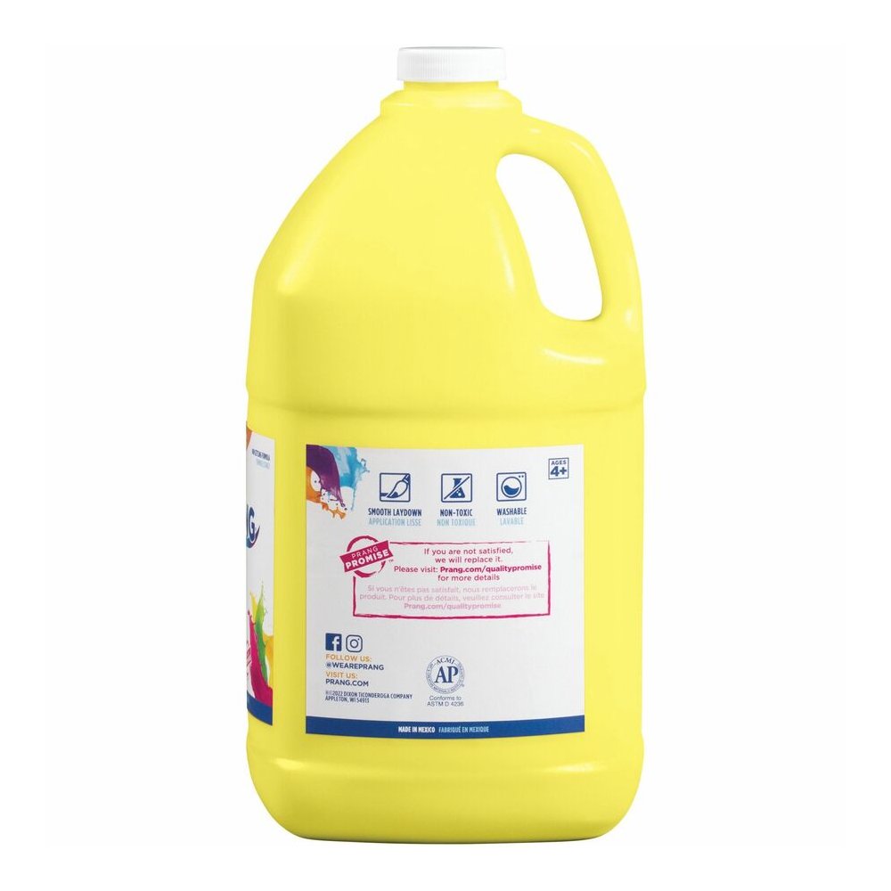 Prang Washable Tempera Paint - 1 Color(s) - Yellow - 1 gal - Washable - 1 Each. Picture 6