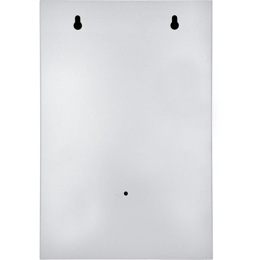 Huron Slotted Heavy-duty Key Cabinet - Keyhole Slot, Heavy Duty, Durable, Locking System - Gray - Steel. Picture 10