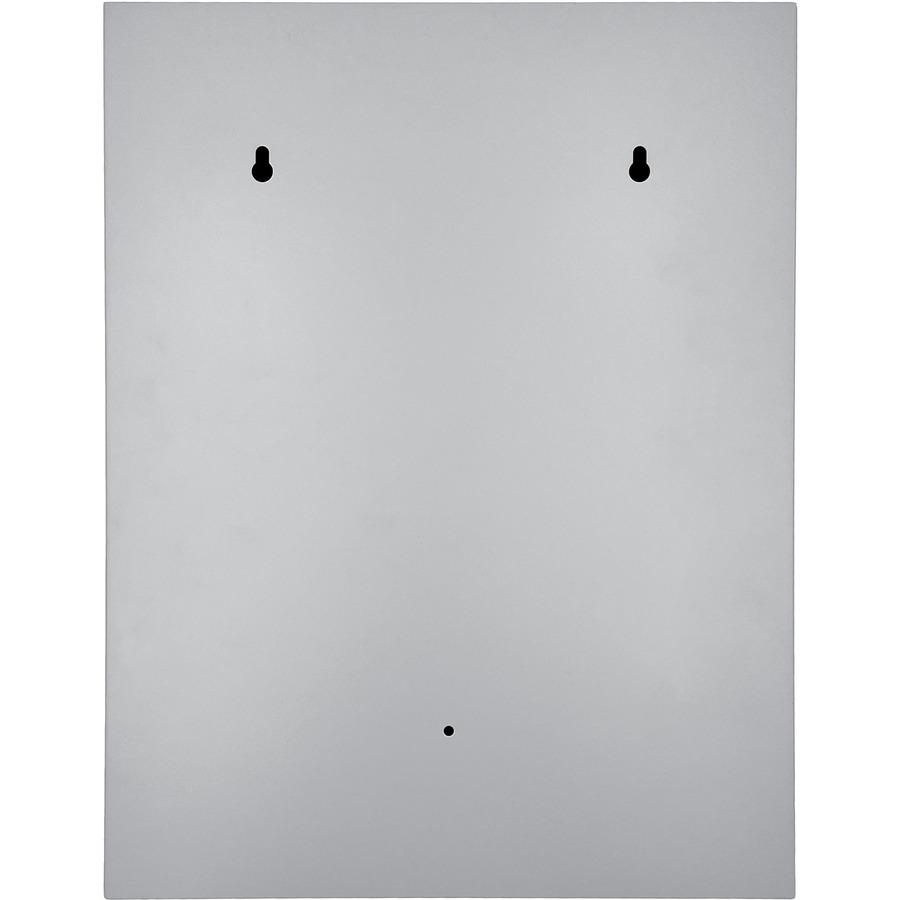 Huron Slotted Heavy-duty Key Cabinet - Keyhole Slot, Heavy Duty, Durable - Gray - Steel. Picture 9
