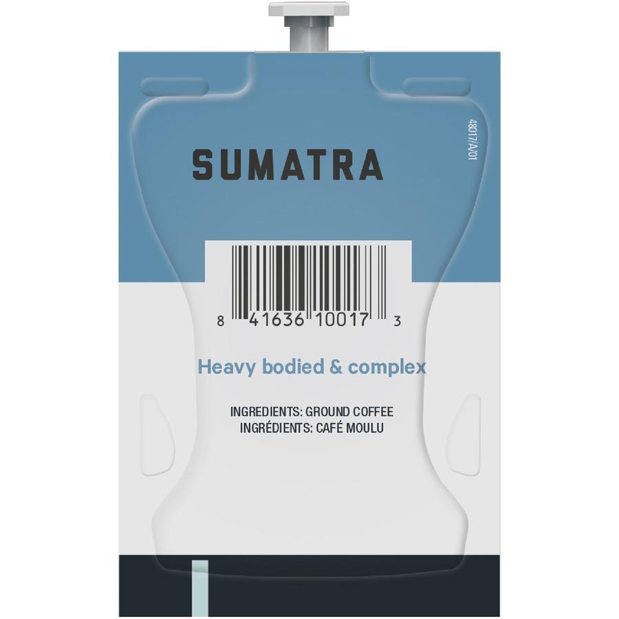 Alterra Freshpack Sumatra Coffee - Compatible with Flavia Aroma, Flavia Barista, FLAVIA Creation 600, Flavia Creation 500, Flavia Creation 200, Flavia Creation 150, Flavia Creation 300 - Dark - 100 /. Picture 4