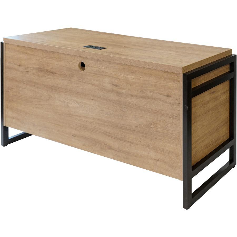 Mason Wood Laminate Office Desk. Picture 5