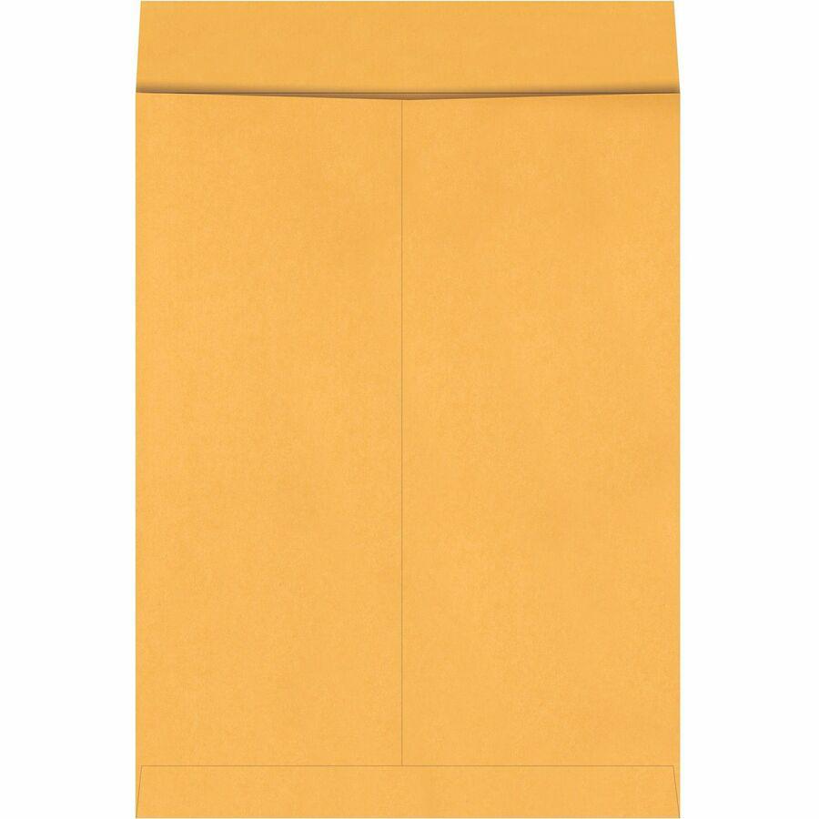 Quality Park 17 x 22 Jumbo Catalog Envelopes - Ungummed - Catalog - 17" Width x 22" Length - 28 lb - Kraft - 25 / Box - Kraft. Picture 5